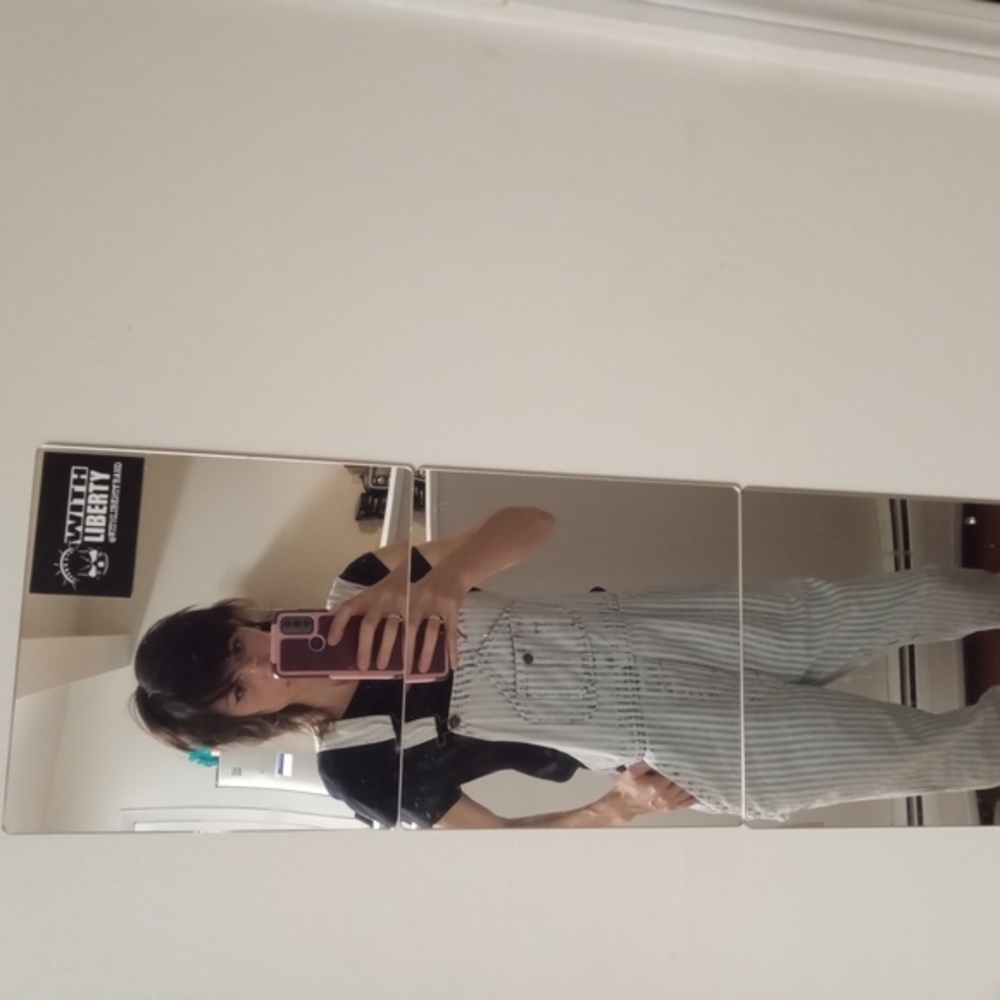 Faherty Blue Denim Overalls Classic Style